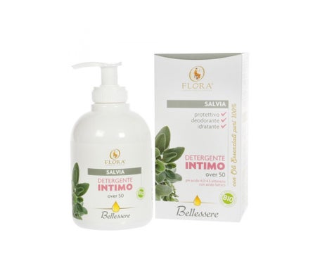 Flora Gel Íntimo +50 Menopausia Salvia Bio 250ml
