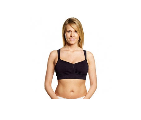 Medela Brassire de Pregnancy and Breastfeeding Negro Talla S