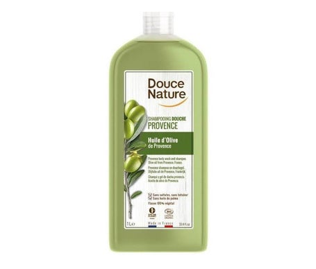 Douce Nature Champú Gel Ducha Aceite de Oliva 1L