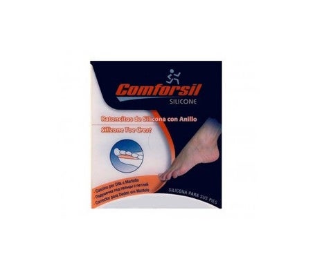 Comforsil ratoncitos silicona anillo dedos derecho e izquierdo T-M 2uds