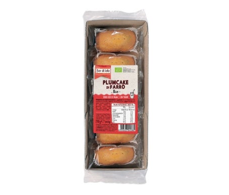 Fior di Loto Plumcake Yogur de Espelta Bio 6x35 g
