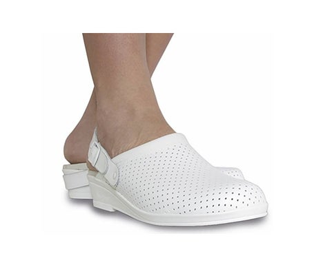 Hankshoes Zueco Confort Blanco Talla 43 1 Par