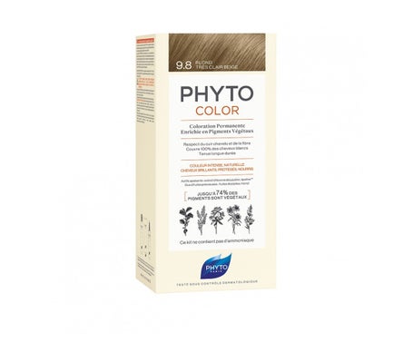 Phyto Phytocolor 98 Rubio Ceniza Claro 100ml