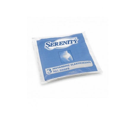 Serenity Bragas Elásticas de Rejilla Talla M 3uds