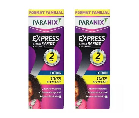 Paranix Express Lotion 2 Minutes Spray 2x200ml