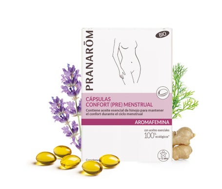 Pranarôm Aromafemina Cápsulas Confort (Pre) Menstrual BIO 30caps