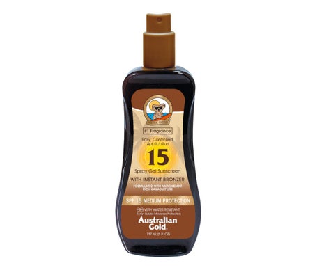 Australian Gold Instant Bronzer Spray Gel SPF15 237ml