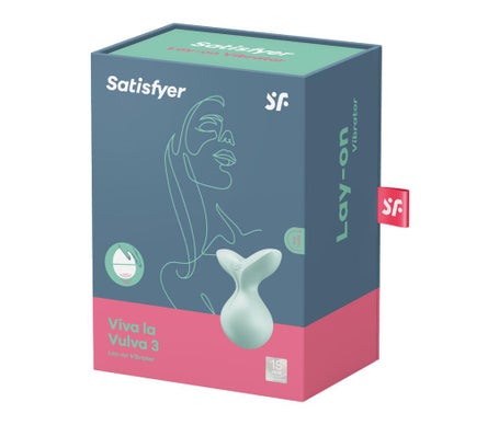 Satisfyer Viva La Vulva 3 Vibrador Lay-On Verde 1ud