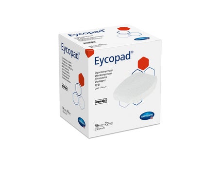 Hartmann Eycopad Parche Ocular Estéril 56mmx70mm 25uds