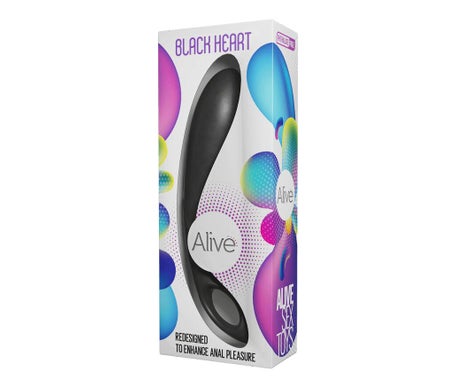 Alive Black Heart Estimulador Anal 1ud