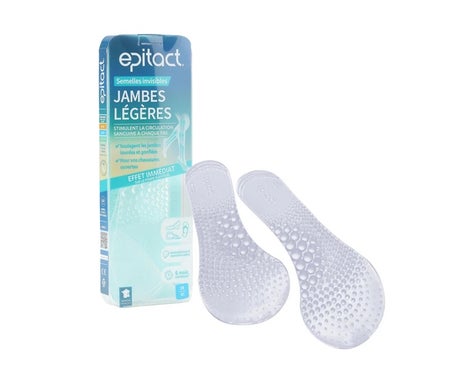 Epitact Plantillas Invisibles Piernas Ligeras 39/41 1 Par