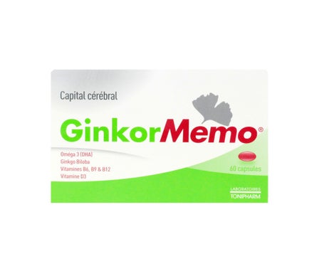 Tonipharm - Ginkor Mmo Capital Crbral 60 cápsulas