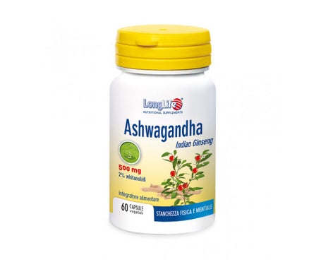 LongLife Ashwagandha 500mg 60caps
