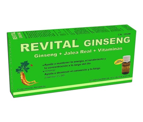 Revital Ginseng 20 viales