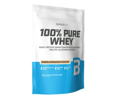 Biotech Usa 100% Pure Whey Caramel Cappuccino 454 g