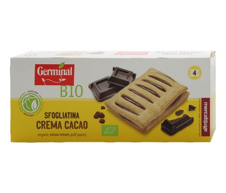 Germinal Caña de Espelta Rellena Chocolate Eco 180g
