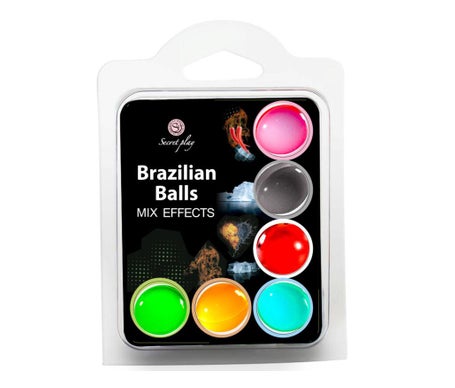 Secret Play Set Brazilian Balls Mix Effects