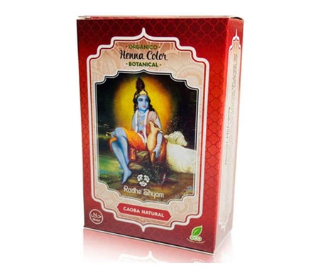 Radhe Shyam Henna Color Botanical Caoba Natural 100g