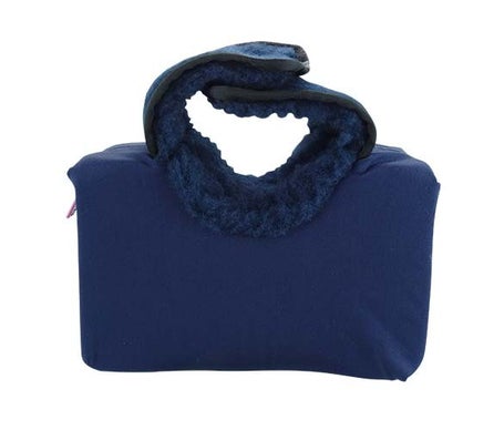 Ubiotex Talonera Antiescara Rectangular Azul Talla M 1ud