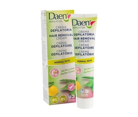 Daen Crema Depilatoria Aloe Vera y Limón Piel Normal 125ml