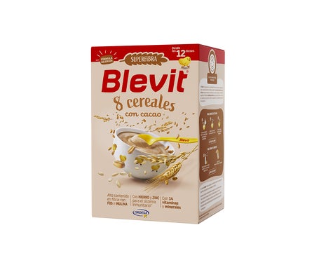 Blevit® Superfibra 8 Cereales con Cacao 500g