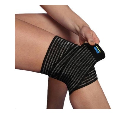 Emo Strap In De Rodilla Vendaje Elástico Traspirable Con Velcro