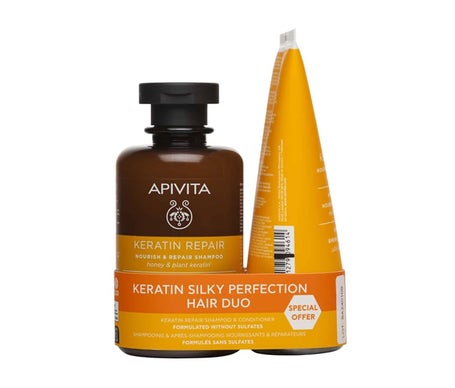 Apivita Pack Keratin Repair Champú + Acondicionador