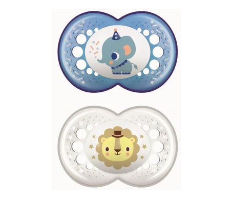 MAM Chupete Silicona Original +16 Meses 2 unidades