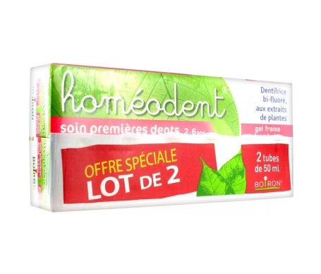 Pasta de dientes Homeodent First Teeth Care 2x50ml