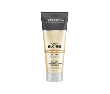 John Frieda Sheer Blonde Champú Hidratante Activador Reflejos 250ml