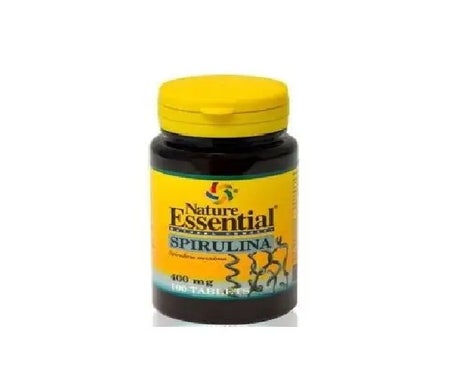 Nature Essential Spirulina 400 Mg 100 Tabletas