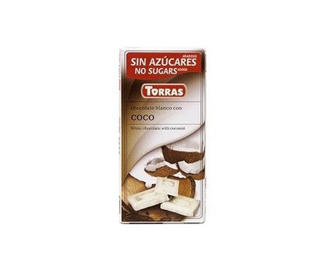 Torras Chocolate Blanco con Coco 75g