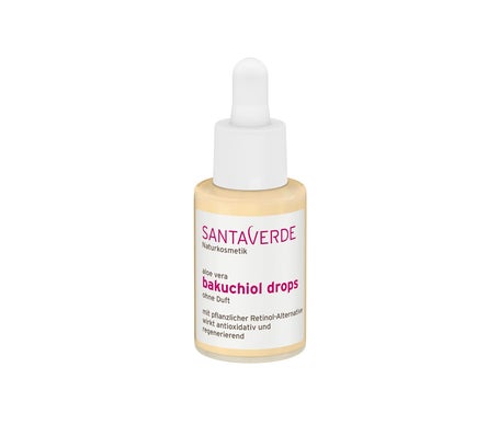Santaverde Aloe Vera Gotas de Bakuchiol Sin Perfume 30ml