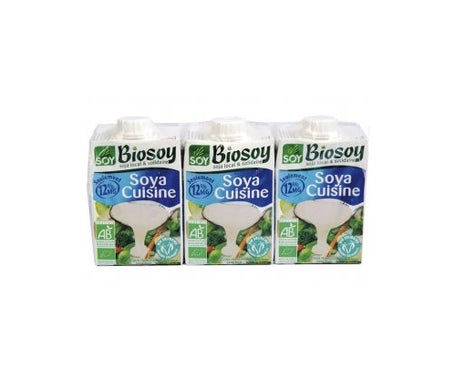 Bio Soy Crema Soya Cuisine Bio 3x200ml