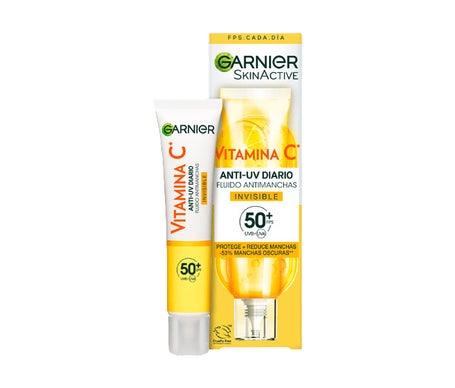 Garnier Skinactive Vitamina C Fluido Antimanchas Spf50 Invi 40ml