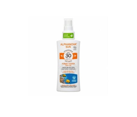 Alphanova Sun Bio Spf30 Viaje en spray 90g