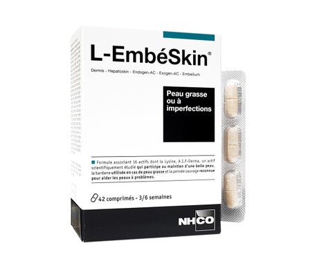 Nhco L-Embéskin Piel Grasa Imperfecciones 42caps