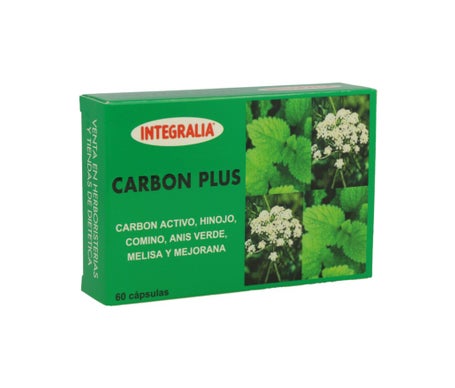 Integralia Carbón Plus 60 cápsulas