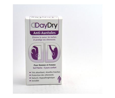 DayDry Sweat Pads for Men and Women 5x2uts