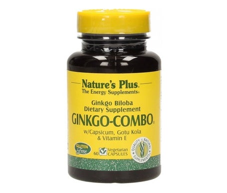 'Nature''s Plus Ginkgo Combo 60caps'
