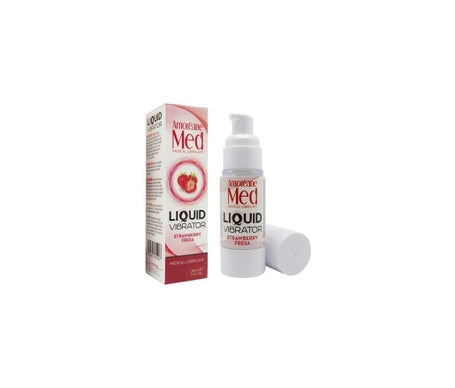 Amoreane Vibrador Líquido Fresa 30ml