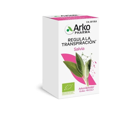 Arkopharma Arkocápsulas Salvia BIO 45caps