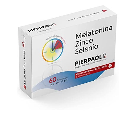 Pierpaoli Melatonina Zinco Selenio 60comp