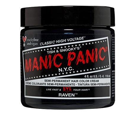 Manic Panic Classic Color Semipermanente Raven 118ml
