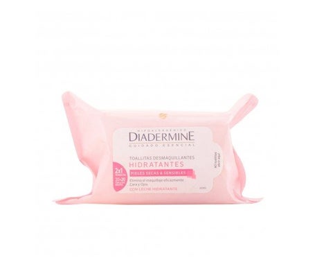 Diadermine Face & Eye Make-up Remover Wipes 40pcs