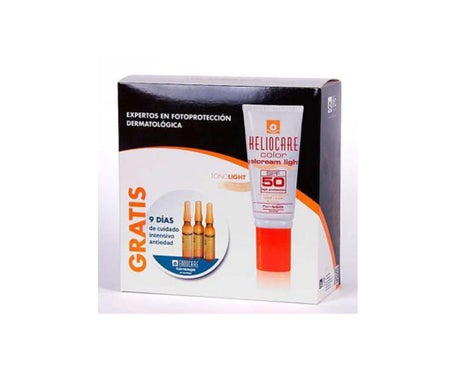 Heliocare Color Light Spf50 + Endocare 3 Ampollas Pack