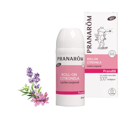 Pranarôm PranaBB Roll-on Citronela Leche Corporal BIO 30ml