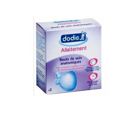 Dodie Conchas protectoras de pezones anatómicas - Accesorios para la lactancia