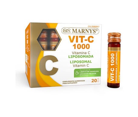Marnys Vit-C 1000 Vitamina C Liposomada 20 Viales