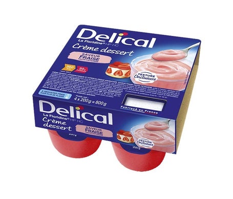 Delical La Floridine Crema HP Fresa 4x200g | Natural Doctor